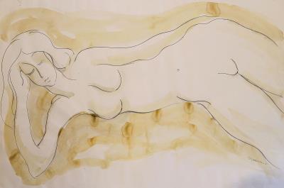 RECLINING FIGURE